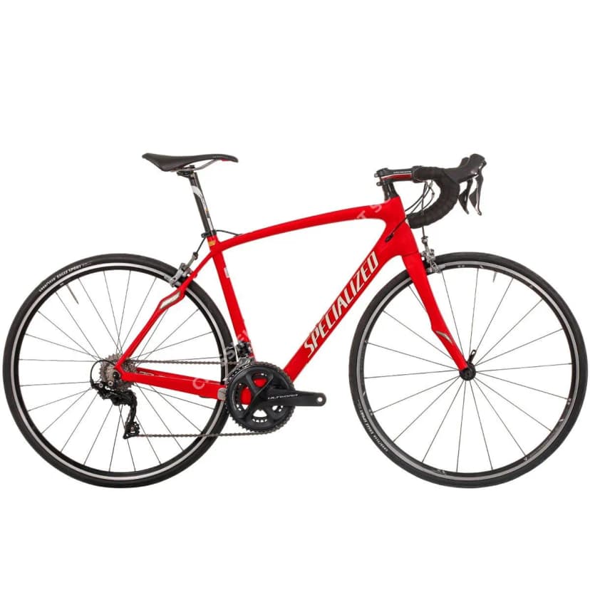 Bicicleta Specialized Roubaix Shimano 105 Vermelha