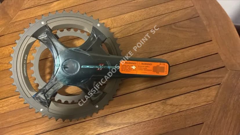 Pedivela Campagnolo Super Record 11v 50/34 172,5 mm CULT Novo