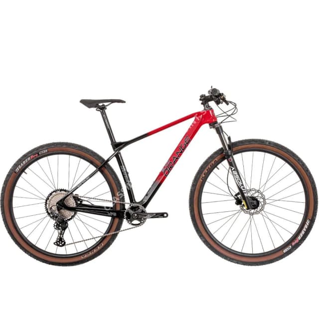 Bicicleta Black Orange Iridium Expert Carbon Deore 12 vel